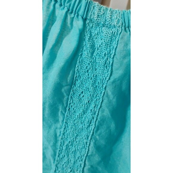 Simply Southern Collections Women's Blue Ruffled‎ Blue Maxi Dress, Size L - Picture 3 of 6